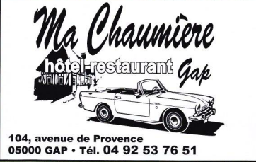 Hotel Restaurant  Ma Chaumiêre