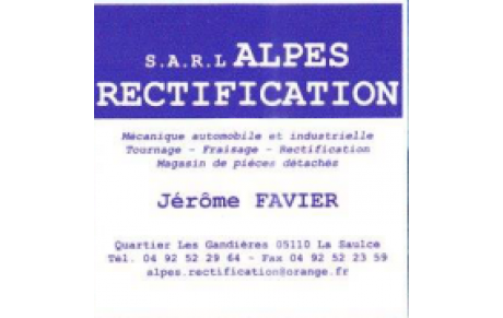 Alpes Rectification